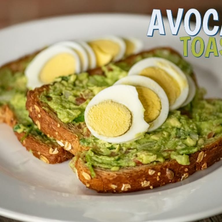 Savor our avocado toast