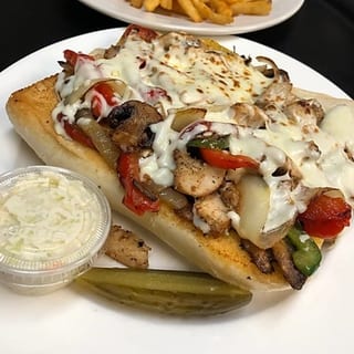 Philly Chicken Sandwich Deluxe