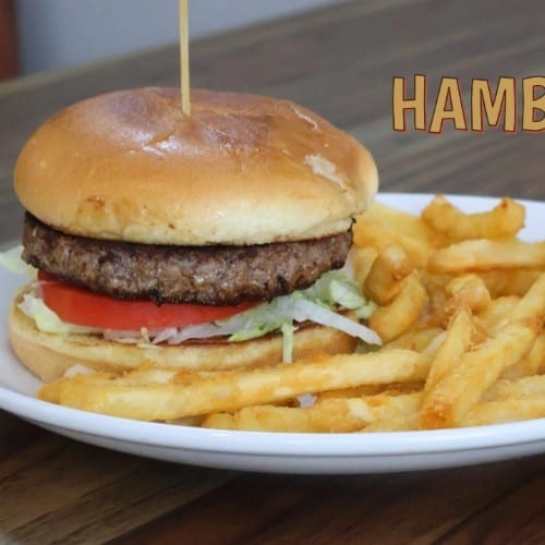 Hamburger Deluxe.