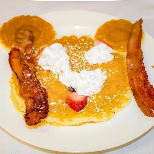 Kids Mickey Mouse Pancake.