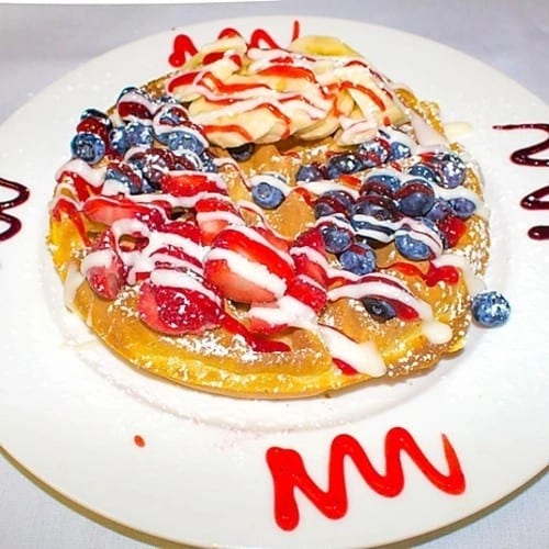 Berry Waffle.