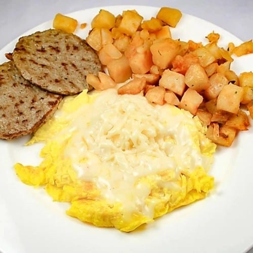 Three Eggs Breakfast.