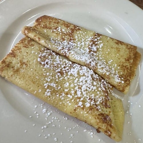 Plain Crepes.