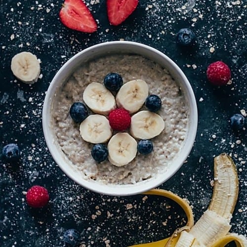 Oatmeal with Fruit.