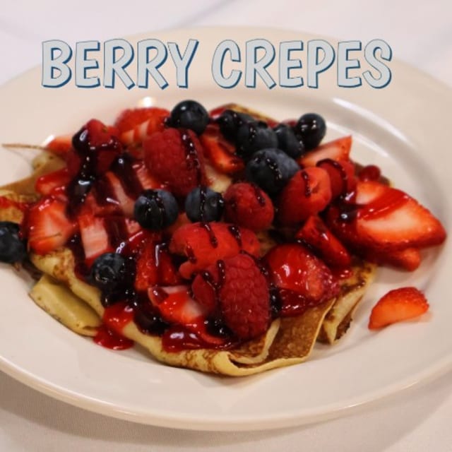 Berry Crepe.
