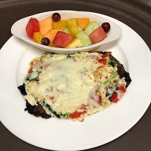 Stuffed Portobello Scrambler.