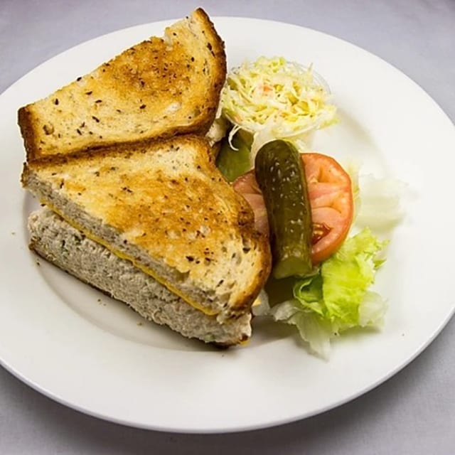 Homemade Tuna or Chicken Salad Sandwich Deluxe.