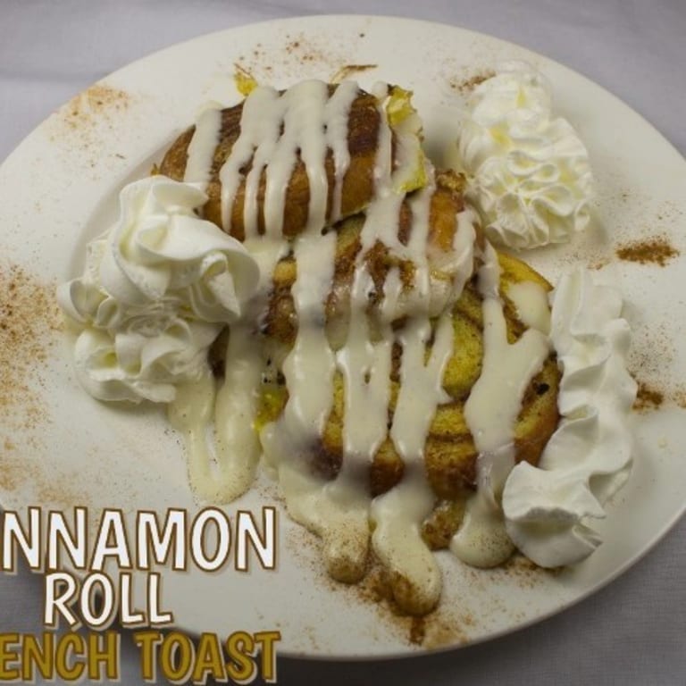 Cinnamon Roll French Toast Delight