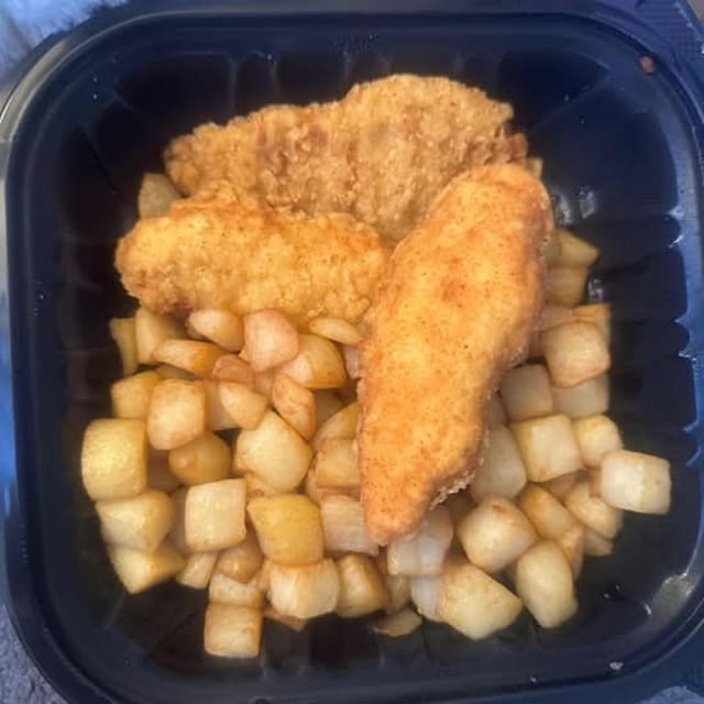 Kids Chicken Fingers.