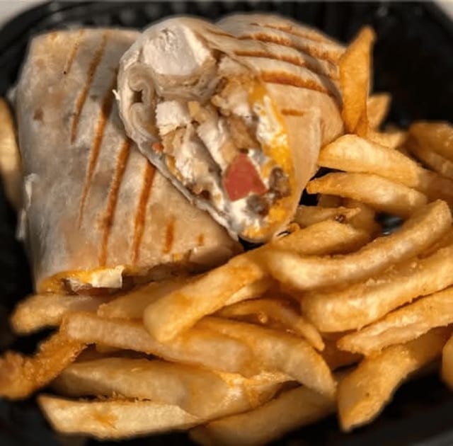 Chicken BLT Wrap Deluxe.